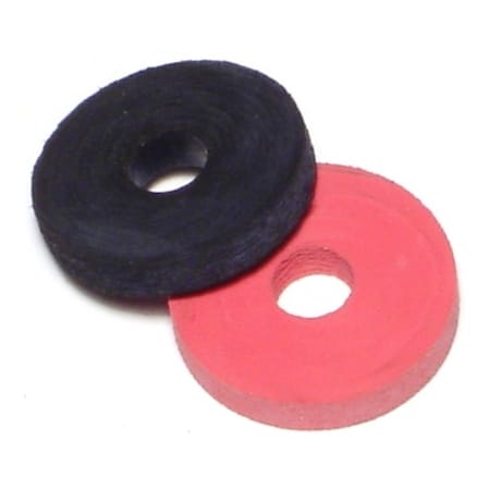 Midwest Fastener 1/2" Neoprene Rubber Regular Flat Faucet Washers 20PK 68108